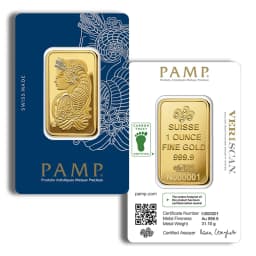PAMP Suisse gold bar